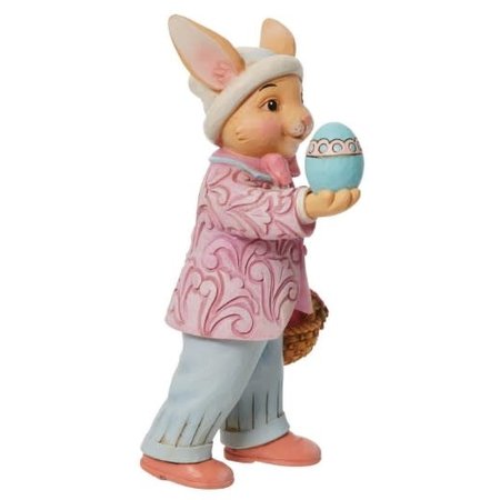 Jim Shore Jim Shore Pint Size Bunny with Egg Figurine