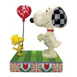 Jim Shore Jim Shore Woodstock Giving Snoopy Heart Figurine