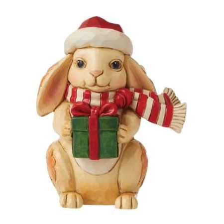 Jim Shore Jim Shore Mini Christmas Bunny Figurine