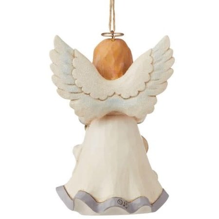 Jim Shore Jim Shore White Woodland Believe Angel Ornament