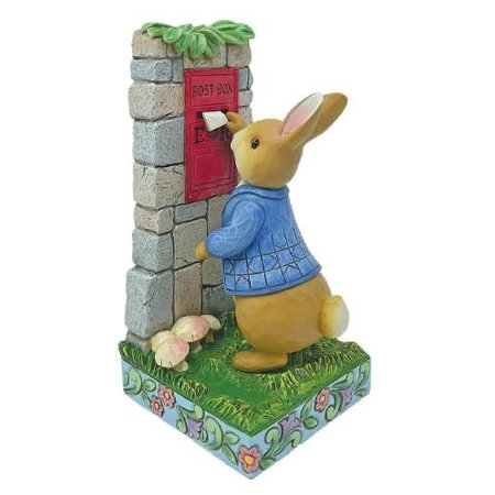 Jim Shore Jim Shore Peter Rabbit Mailing Letters Figurine