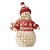 Jim Shore Jim Shore Nordic Noel Snowman in Sweater Figurine