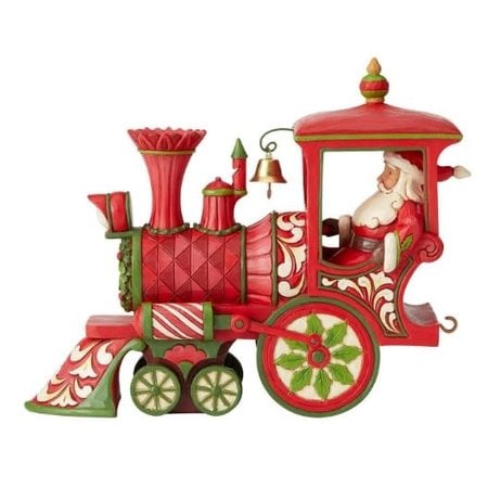 Jim Shore Jim Shore Santa Christmas Train Engine Figurine