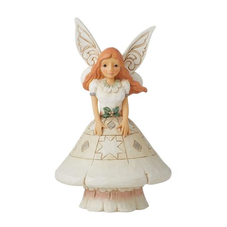 Jim Shore Jim Shore Woodland Fairy with Mushroom Skirt Figurine