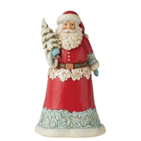 Jim Shore Jim Shore Wonderland Santa and Tree Figurine