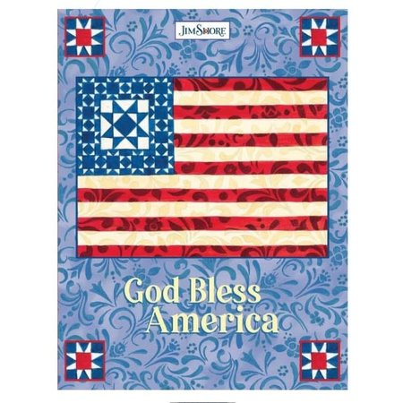 Jim Shore Jim Shore God Bless America Lined Journal