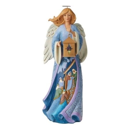 Jim Shore Jim Shore Nativity Angel with Lantern Statuette