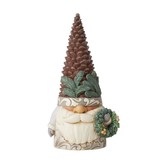 Jim Shore Jim Shore White Woodland Gnome Pinecone Hat Figurine
