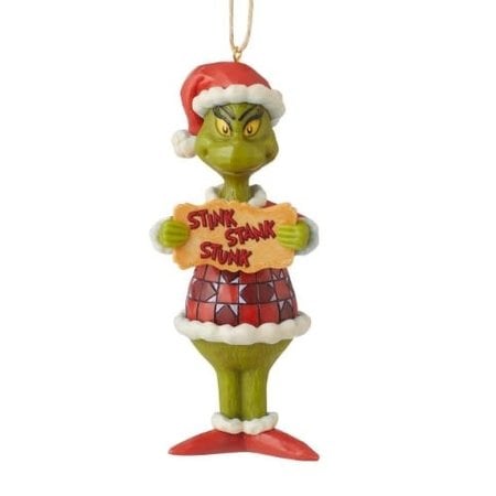 Jim Shore Jim Shore Grinch Hanging Stink Stank  Ornament