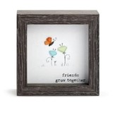 Pebble Prints Friends Grow Together Pebble Prints Shadow Box