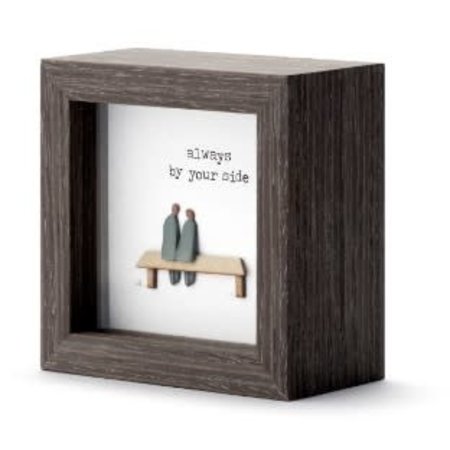 Pebble Prints Always By Your Side Pebble Prints Shadow Box