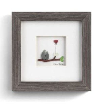 Pebble Prints Heart Full of Love Pebble Prints Wall Art