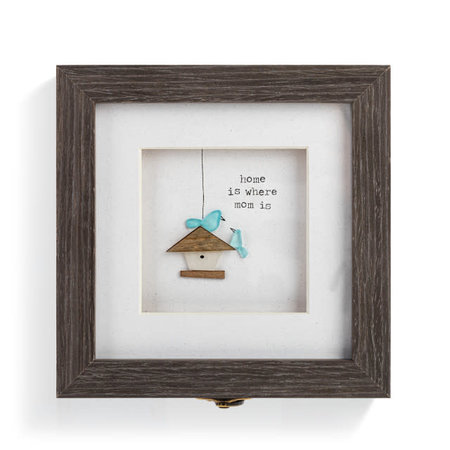 Pebble Prints Home is Where Mom Is Pebble Prints Keepsake Box