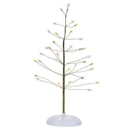 Department 56 Village Cross Product Silver & Gold Twinkle Tree Accessory
