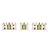 Department 56 Village Cross Product Gingerbread Christmas Fence Accessory