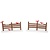 Department 56 Village Cross Product Cardinal Christmas Fence Accessory