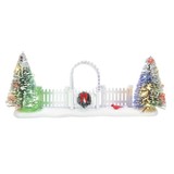 Department 56 Village Cross Product Cardinal Christmas Gate Accessory