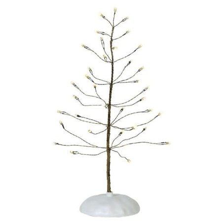 Department 56 Village Cross Product Winter Brite Tree White Accessory