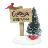 Department 56 Village Cross Product Cardinal Christmas Sign Accessory