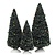 Department 56 Village Cross Product Twinkling Lit Trees Green Accessory