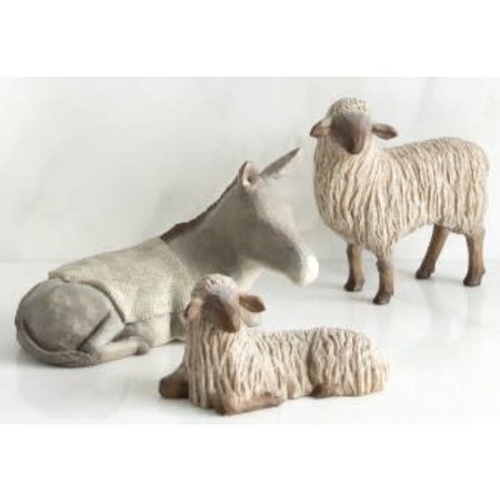 Willow Tree Willow Tree Gentle Animals of the Stable Nativity Figurines