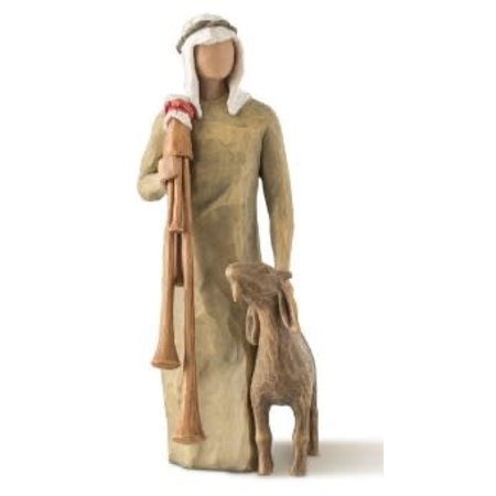Willow Tree Willow Tree Zampognaro (Shepherd w/Bagpipe) Nativity Figurine