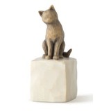 Willow Tree Willow Tree Love My Cat (dark) Figurine