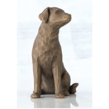 Willow Tree Willow Tree Love My Dog (dark) Figurine