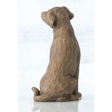 Willow Tree Willow Tree Love My Dog (dark) Figurine