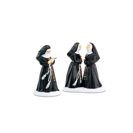 Department 56 Village Cross Product Sisters of the Abbey Accessory