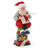 Possible Dreams Possible Dreams Top of the List Santa Figurine