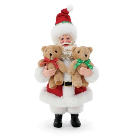 Possible Dreams Possible Dreams Grin & Bear It Santa Figurine