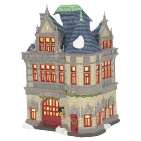 Department 56 Christmas in the City Engine Company 31 Lit Building