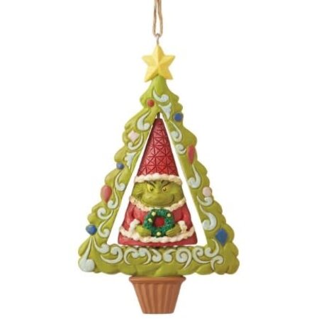 Jim Shore Jim Shore Grinch Gnome/Tree Promo Ornament