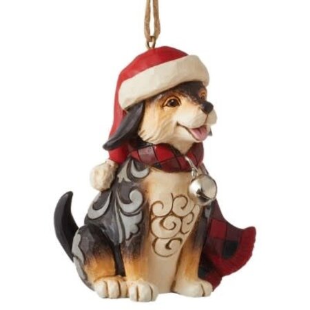Jim Shore Jim Shore  Dog Wear Plaid Ornament