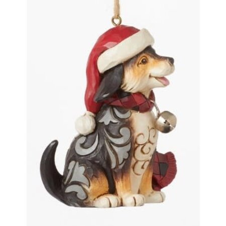 Jim Shore Jim Shore  Dog Wear Plaid Ornament