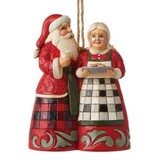 Jim Shore Jim Shore Santa & Mrs Claus Ornament