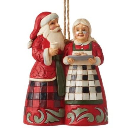 Jim Shore Jim Shore Santa & Mrs Claus Ornament