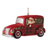 Jim Shore Jim Shore Santa Woody Wagon Ornament