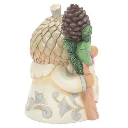 Jim Shore Jim Shore White Woodland Gnome Acorn Hat Figurine