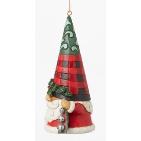 Jim Shore Jim Shore Highland Gnome with Bells Ornament