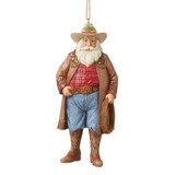 Jim Shore Jim Shore Western Santa Cowboy Hat Ornament