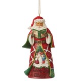 Jim Shore Jim Shore Caroling Santa Ornament