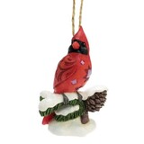 Jim Shore Jim Shore Caring Cardinals Winter Bliss Ornament