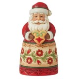 Jim Shore Jim Shore Mini Santa Holding Heart Figurine