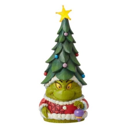 Jim Shore Jim Shore Grinch Gnome with Tree Hat Figurine