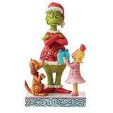 Jim Shore Jim Shore Max, Cindy Giving Gift to Grinch Figurine