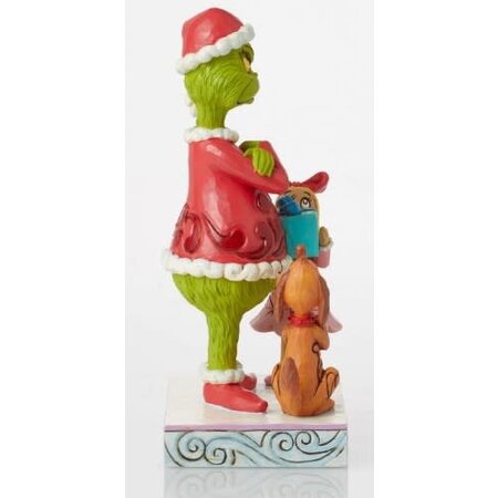 Jim Shore Jim Shore Max, Cindy Giving Gift to Grinch Figurine