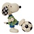 Jim Shore Jim Shore Mini Snoopy Soccer Figurine