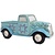 Jim Shore Jim Shore Mini Blue Pickup Truck Figurine